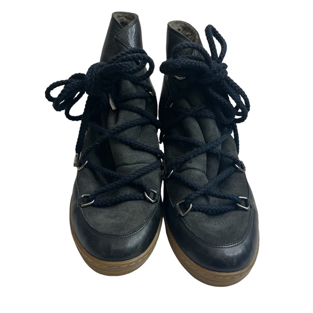Isabel Marant Nowles Boots Black Leather 36